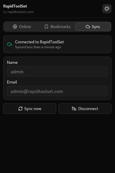 Browser Extension Now Syncs With Your Account